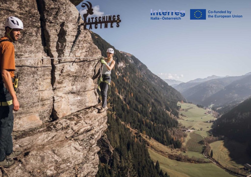 Unterwegs am IBEX Klettersteig in Ratschings – ausgesetzte Passagen mit beeindruckendem Blick
