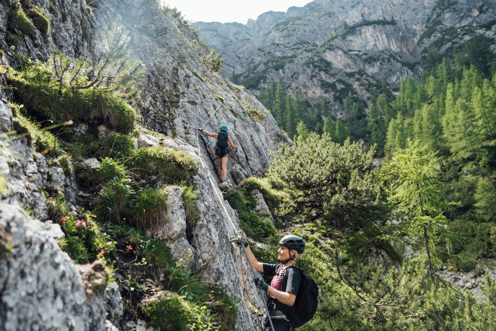 Klettersteig verborgene Welt