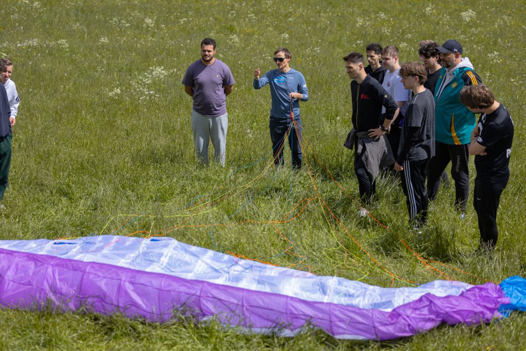 Paragleit-Testflüge mit Bene Dornauer