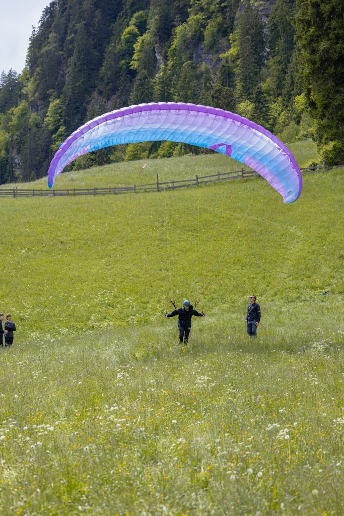 Outdoor-Aktivität Paragleiten