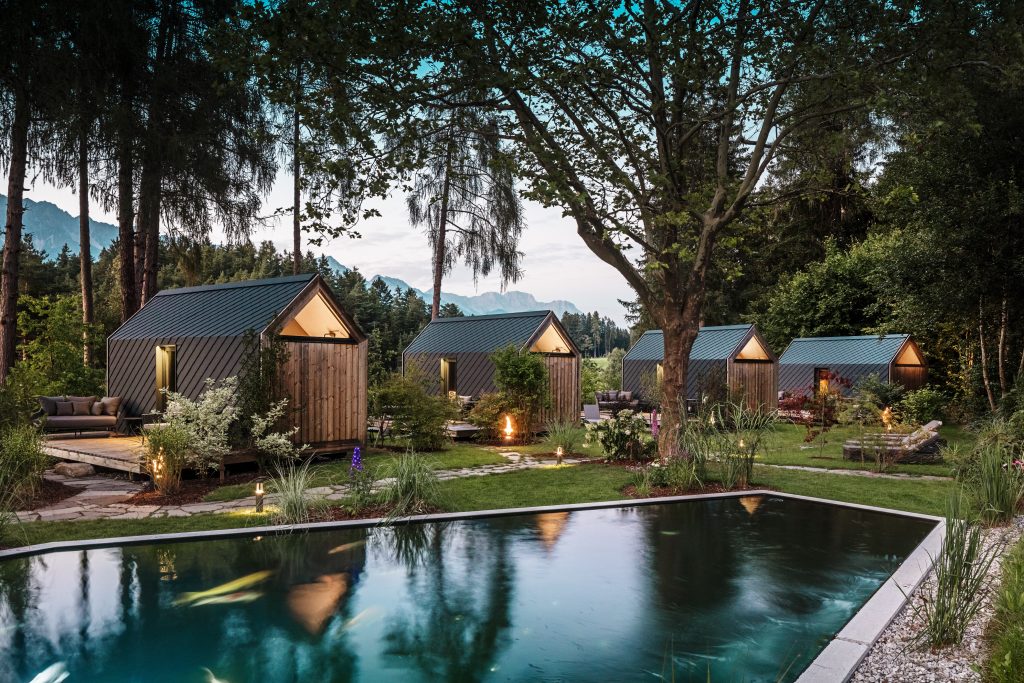 Secret Koi Lodge beim Ferienparadies Natterer See