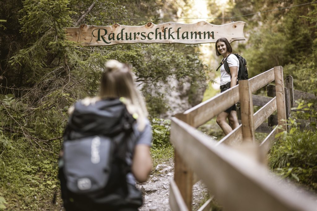 Die Radurschlklamm in Pfunds