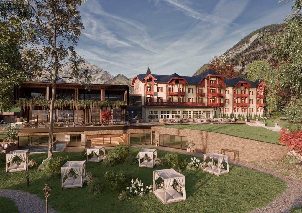 Der ehemalige Alpenhof erwacht nach mehr als 50 Jahren als Boutique-Hotel Mazaggs zu neuem Leben