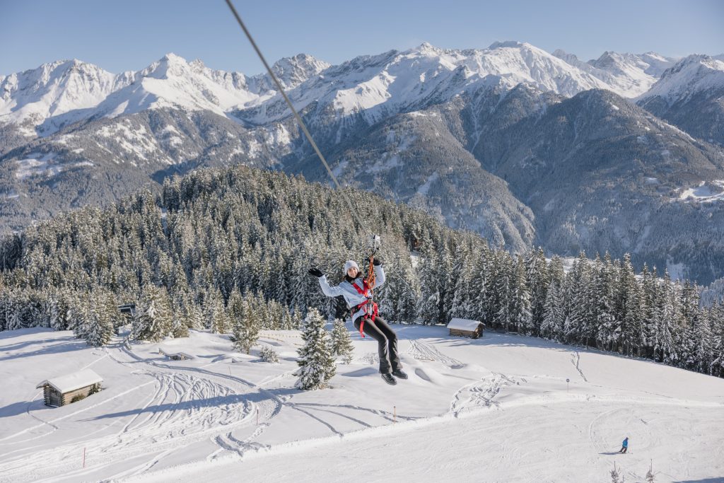 Winterspaß am Serfauser Sauser