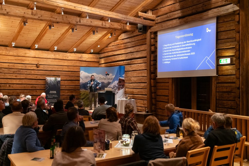 Vollversammlung Wildschönau Tourismus